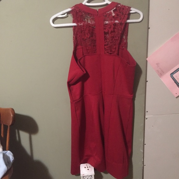 Red formal dress - Picture 2 of 2